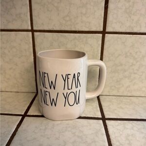 Matte White Ceramic Mug Modern Minimalist Design